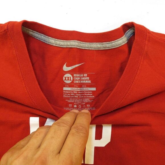 NIKE KAP OWNS THE BAY SAN FRANCISCO 49ERS FOOTBALL Colin Kaepernick T SHIRT XXL - Picture 3 of 5